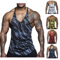thumbnail image 3 of Hombres Gimnasio Culturismo Sin mangas Top Entrenamiento masculino Ejercicio físico Chaleco deportivo Advancent FS10991-11, 3 of 7