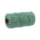 thumbnail image 2 of Toystoory Cordón de cuerda de algodón resistente y ecológico para una vida sostenible, multifuncional y ampliamente utilizado Artesanía Verde + Blanco, 2 of 6
