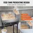 thumbnail image 6 of KFFKFF Maple Syrup Evaporator Pan, 35-Gallon Capacity, Produces 509 Cups of 8.8oz Syrup, Flat Pan with Thermometer, Dual Valves, Supports 3 Heating Methods, Durable 304 Stainless Steel, 6 of 9