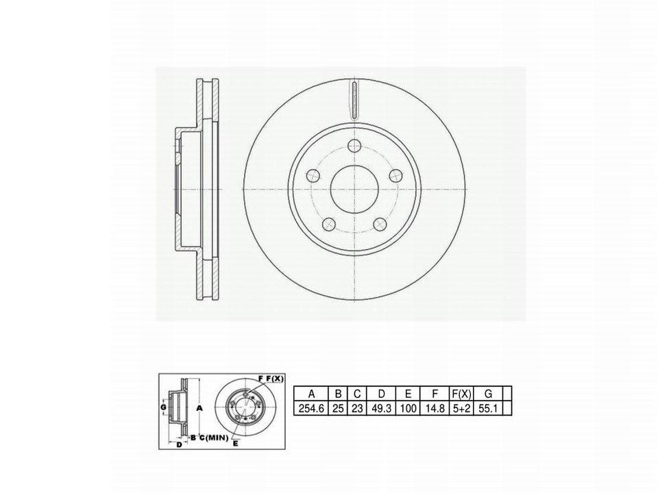 Winstop Brake Kits, Front WSK257, Toyota Celica 1997-1994