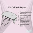 thumbnail image 3 of Equate UV Nail Lamp for Gel Polish Nail Care, 1 Count, 3 of 5