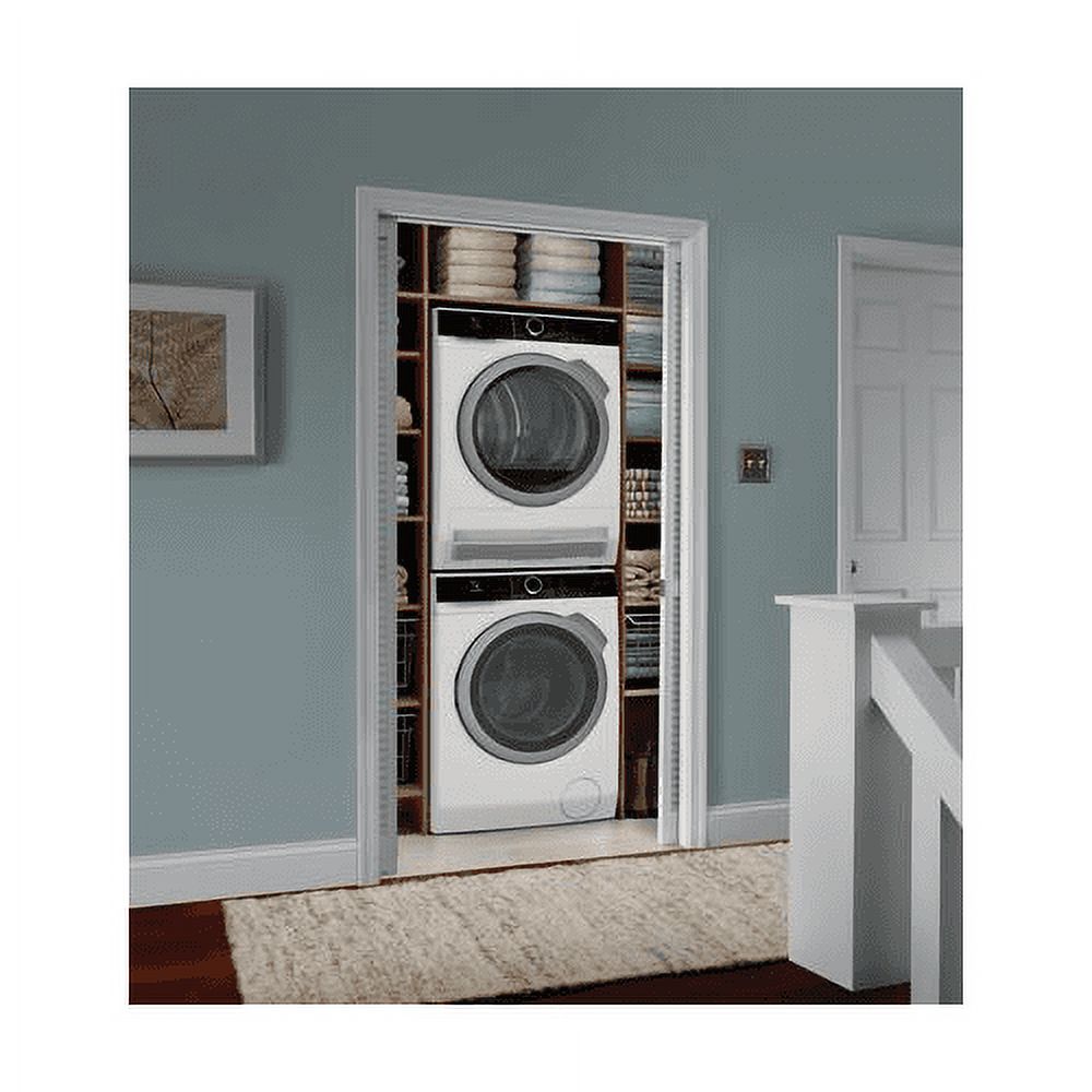 Electrolux ELFW4222AW 24 White Compact Front Load Steam Washer with 2.4 cu. ft. Capacity 12 Cycles and Stainless Steel Drum - image 2 of 11
