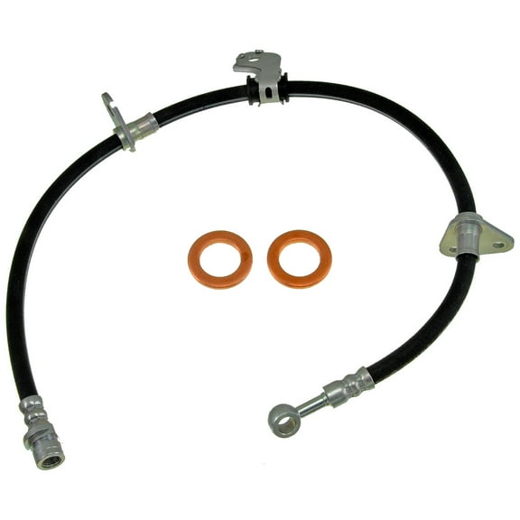 Dorman H380059 Front Driver Side Brake Hydraulic Hose for Specific Acura / Honda Models Fits select: 1994,1996-2001 ACURA INTEGRA