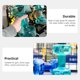 thumbnail image 5 of GOOHOCHY 2 botellas de agua creativas con forma de peso, portátiles, para fitness, accesorios de fitness, 5 of 8
