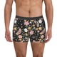 thumbnail image 1 of Fotbe Floral Insects Calzoncillos Tipo Boxer con Bolsa de Soporte Total para Hombre, X-Temp Fresco, Transpirable y de Secado Rápido-X-Large, 1 of 5