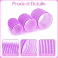 thumbnail image 2 of Newest Jumbo Hair Rollers, Self Grip Hair Curlers for Long Hair, 28Pcs Large Hair Roller Sets with Colored Clips, No heat Salon Hairdressing Curlers Rollers for Women (3 Size), 2 of 7