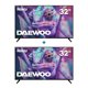 thumbnail image 1 of Pack 2 Smart TV Daewoo 32 Pulgadas HD LED Roku TV Netflix YouTube Prime Video Modelo DAW32R, 1 of 7