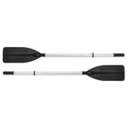 Intex Seahawk 3 Person Inflatable Rafting Boat Set w/ Aluminum Oars & Pump