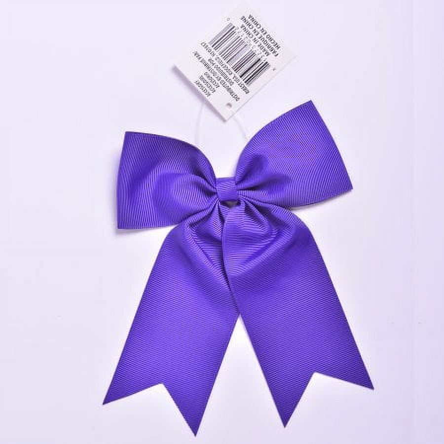 (6 pack) Yama Ribbon, Purple Grosgrain Bow Tail, 1 Each