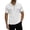 White, variant on Yuhangmm Men's Polo Shirts,Men's Classic Knit Shirt With Double Chest Pockets Breathable Blend Design For Everyday Wear Casual Yet Refined Top Black L