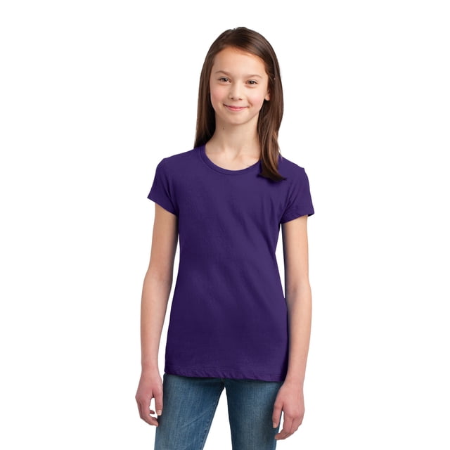 Camiseta The Concert Distrito DT5001YG para niñas Púrpura XS