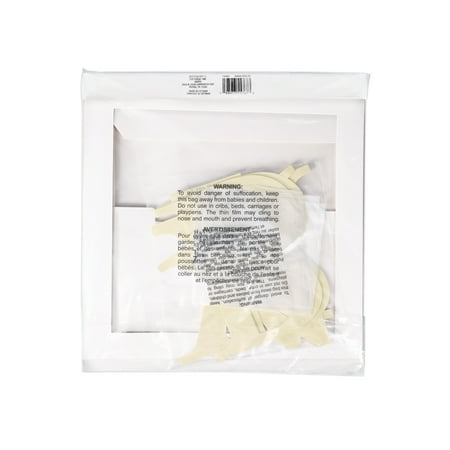 Celebrate It Baby Shower Décor – Letter Block Display Boxes with Stickers – White – 12 x 12 x 12 – 6 Kits (20 Pieces Each)