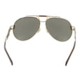 thumbnail image 4 of Versace 0VE2160 13485A Gold Aviator Sunglasses, 4 of 5