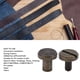 thumbnail image 4 of Tornillos De Encuadernación, Remaches De Tornillo, Fácil De Encuadernar, Bronce Antiguo, Amplia Aplicación, 20 Juegos, Cabeza De Tornillo Ranurada En , aleación De Zinc, 4 of 7