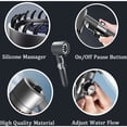 thumbnail image 4 of Ergonomic Design Showerhead, Scalp Massager with High Quality Materials for Multifunctional Massage Shower, 3 Spray Modes Ergonomically Designed for Rain Massage Pause (Easy, 4 of 5