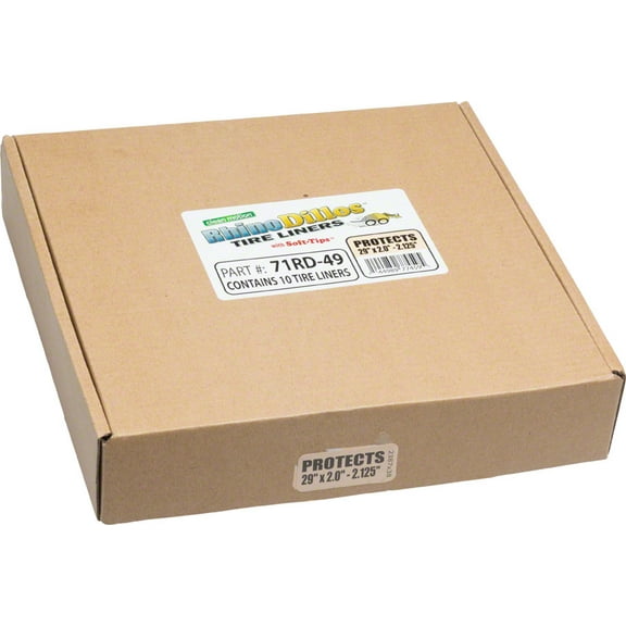 Rhinodillos Tire Liner: 29 x 2.0-2.125, Packaged in Bulk Box of 10