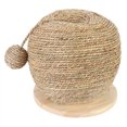 thumbnail image 1 of Pet Cat Claws Sisal Scratching Grinding Post Round Ball Playing Scratcher Toy, 1 of 9