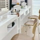 thumbnail image 5 of Living Room Manicure Table Simple Reception Counter Manicure Table Office Double Nail Schmincktisch Salon Equipment YN50MT My Lux Decor Round, 5 of 17