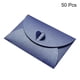 thumbnail image 3 of Mini Sobres, 50 Paquetes Corazón Broche Pequeños Artículos Almacenamiento Lindo Presente Tarjeta Soporte para Boda Saludo Fiesta, Azul oscuro, 3 of 6