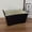 Black, size small, 36*26*16cm, variant on Woven Storage Basket, Small Wicker Baskets for Shoes,Towel, Baskets Storage Kids, Empty Gift Basket with Handles