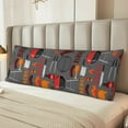 thumbnail image 6 of Lsque BBQ Icons Body Pillow Case Cover,Ultra-Soft Microfiber Bed Pillow Cases 20x54 inches,Elegant Bedding,Breathable Durable Pillow Cover with Envelope Closure, 6 of 8