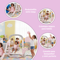 thumbnail image 3 of PLAYOUT KIDS | Juego Infantil 4 en 1 Baby Set I con Resbaladilla Columpio y Canasta Rosa, 3 of 4