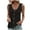 Black, variant on lmcalzta Going out Tank Tops for Women Button Loose Fitting Breathable Sleeveless Shirts Summer Clothes