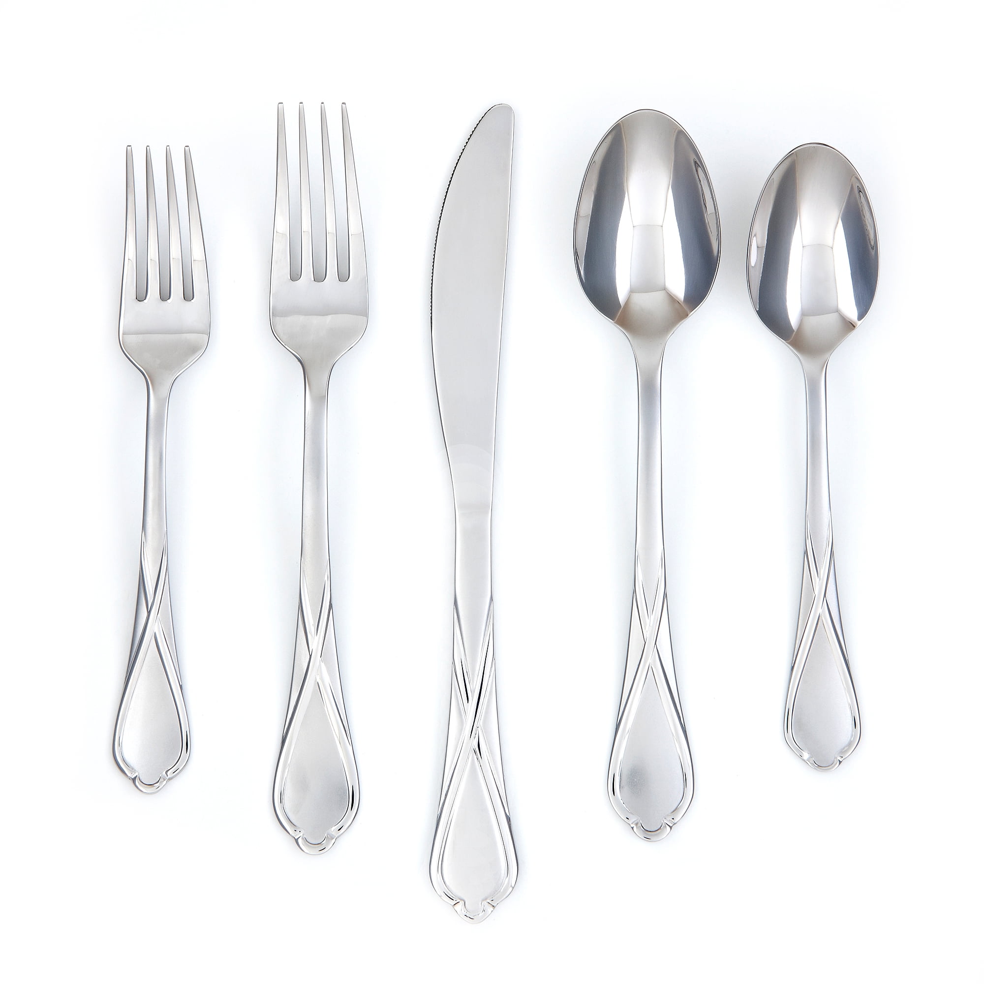 Cambridge Silversmiths Heather Sand 20-Piece Flatware Set