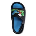Wonder Nation Toddler Boys Dino Slide Sandals, Sizes 5/611/12