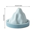 thumbnail image 2 of Ice Cube Mold Silicone DIY Beverage Ice Ball Maker DIY Ice Ball Non-stick Reusable Craft Making Mould, Blue, 2 of 8