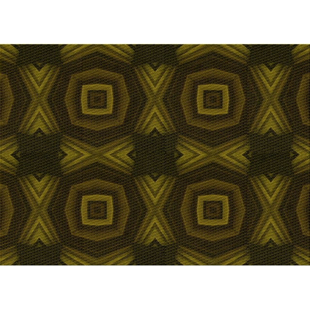 Ahgly Company Tapis d'Intérieur Lavables en Machine, Rectangle Transitionnel Brun Bronze Foncé, 2' x 4'