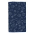 thumbnail image 1 of Balery Snowflake Dark Blue Toalla de Microfibra Premium con Estampado – 27.5x16 pulgadas, Alta Absorción, Suave y Aterciopelada, Secado Rápido, 1 of 6
