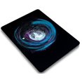 thumbnail image 4 of KSK KAISHEK Hard Case Shell Cover Compatible 2022.0 Release MacBook Air 13.6 Inch with Touch ID Type C Model: A2681 m2 Purple series 0266 + Black Keyboard Cover, 4 of 5