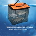 thumbnail image 4 of Floating Fishing Basket, Collapsible Fish Basket Portable Fishing Net Quick-Drying Fishing Bait Storage Cage（s）, 4 of 5