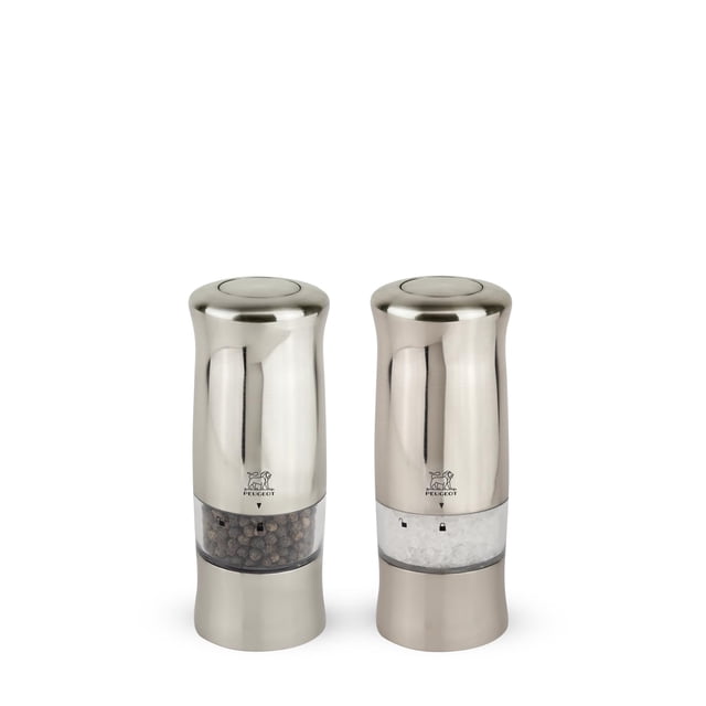 Set de Molinillos Eléctricos de Sal y Pimienta Peugeot Zeli 14 cm