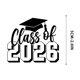 thumbnail image 2 of Pegatinas conmemorativas de graduación 2026, transparentes, con lámina dorada, impermeables | Etiquetas y decoraciones para regalos y sobres | Recuerdos para fiestas y celebraciones, 2 of 6