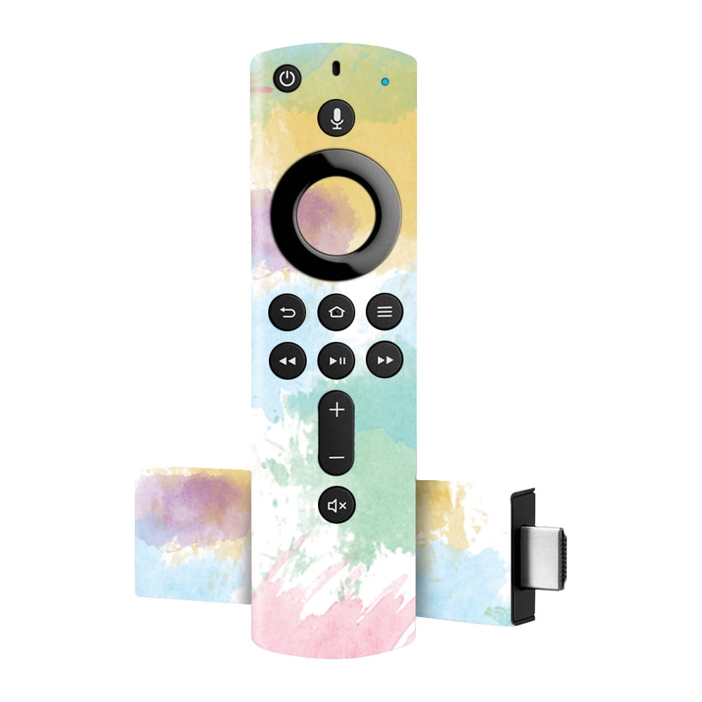 Skin for Amazon Fire TV Stick 4K Watercolor White Protective