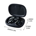 thumbnail image 3 of Auriculares de traducción Bluetooth | Auriculares internos inalámbricos | Traductor de idiomas 140+ | Impermeable | Pantalla LED de batería | Larga vida | Acabado mate | Tipo C | Estuche de carga, 3 of 8