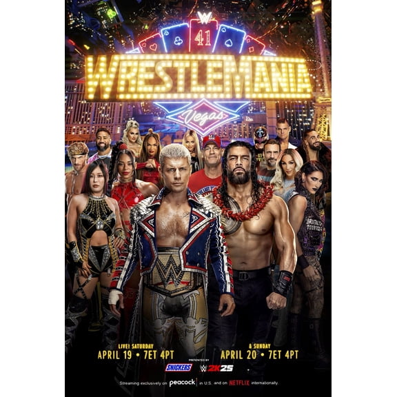 WrestleMania 41 (2025) DVD