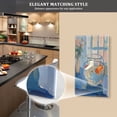 thumbnail image 5 of Yayeee Blank Wall Plate Cover 1-Gang 4.5"x2.7" Home Unused Decorative Outlet, Blue Goldfish, 5 of 7