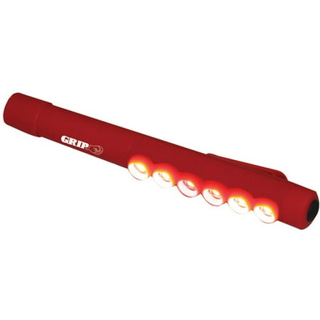 UPC 097257372257 product image for GRIP 37225 100-Lumen 6 LED Pocket Light (Red) | upcitemdb.com