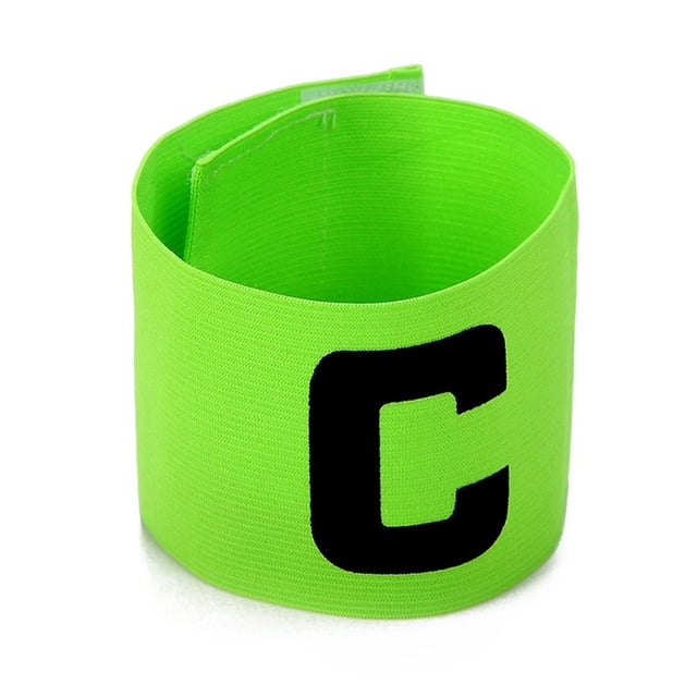 Brazalete de fútbol Envoltura de nailon Competición Regalo de fútbol Verde Barbie Nuevos Originales
