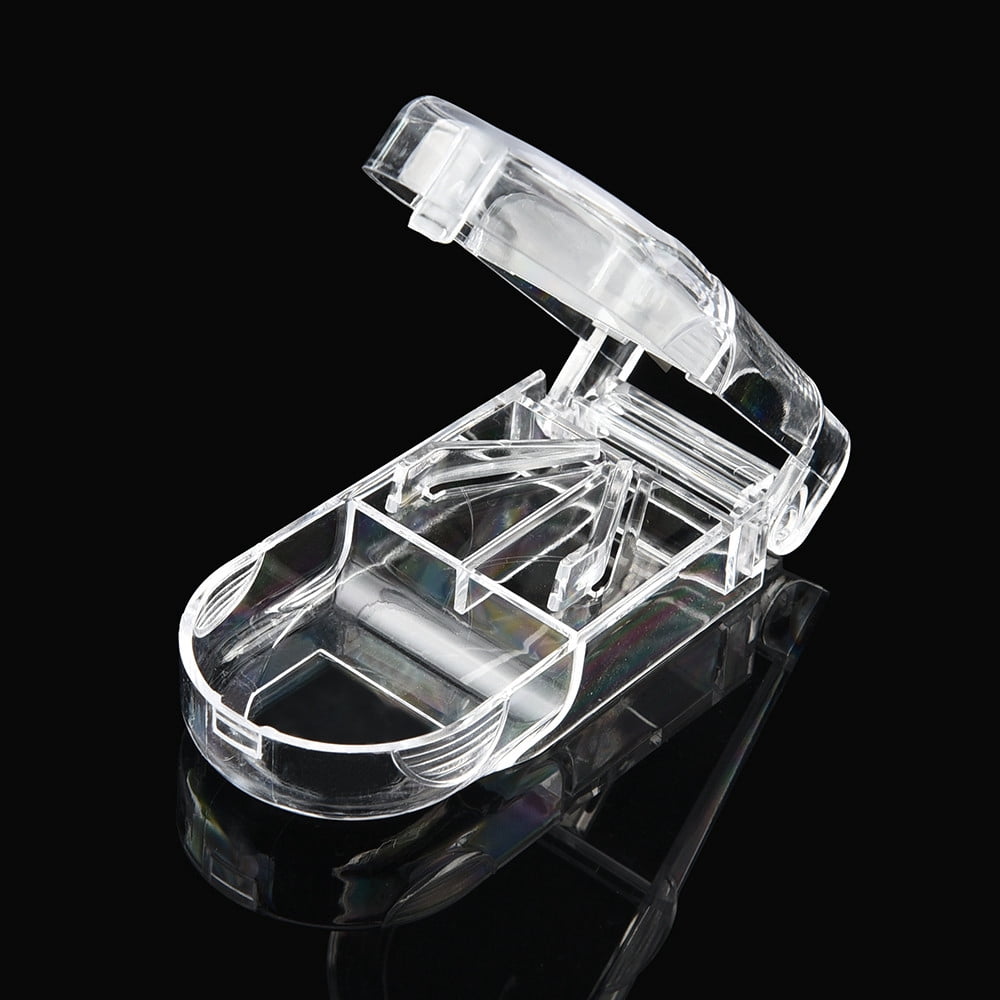 Kiplyki Pill Cutter Splitter Half Storage Compartment Holder HS88
