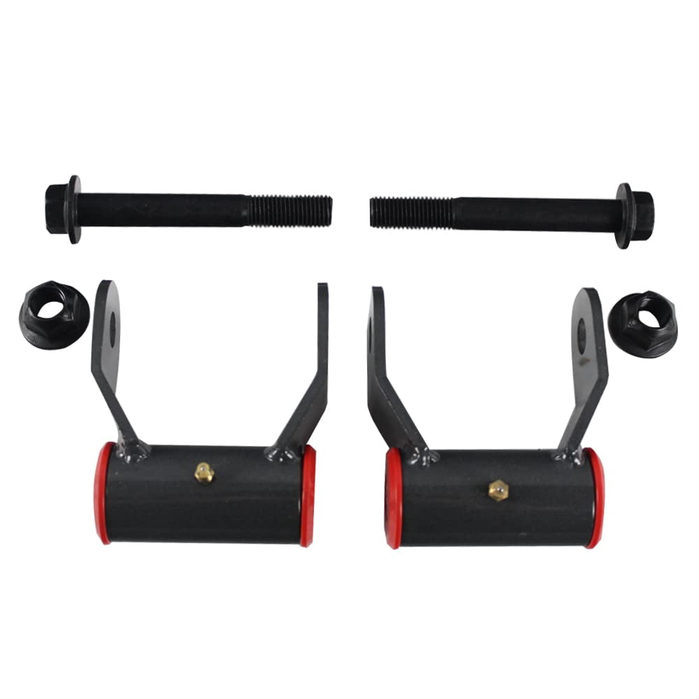 BST BSSP 1" Lift Kit Shackle Lift Shackles Leveling Kit Rear Suspension Comppatible with 2015-2020 F-ord F150 2WD 4WD 713210
