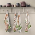 thumbnail image 2 of Rabbit Flowers Eggs Kitchen Dish Towels Set of 1 Absorbent Hand Towels, Lint-Free 18"x28" Happy Easter Fast Drying Hanging Dishcloths for Cooking Baking Home Clean, 2 of 7