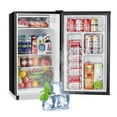 thumbnail image 6 of edx 3.2 cu. ft. Single Door Mini Refrigerator, 17.7" Width, with Separate Freezer, Black, 6 of 9