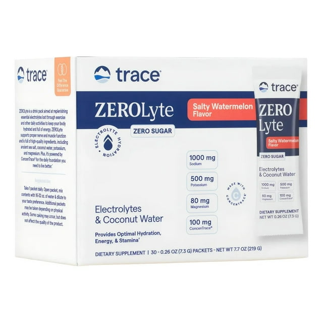 TRACE MINERALS | ZeroLyte | Watermelon 30 oct