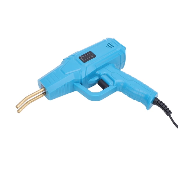 Kit De Soldador De Plástico Con Pistola De Soldar Con Cable De 120W Con Pantalla LCD, Luces LED, Reparación De Parachoques De Coche, Protector Contra Sobrecalentamiento Para