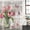 Pink, variant on Pink Tulip Shower Curtain Set - Long 72" x 84" Washable Bathtub Curtain with 12 Hooks, Vintage Spring Floral Retro Art Butterfly Wooden Waterproof Fabric Shower Curtains for Bathroom/Bathtub Décor