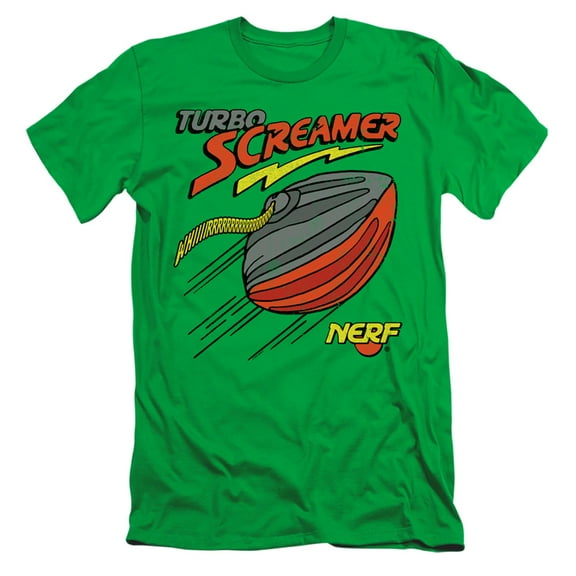 Nerf Turbo Screamer S/S Adult 30/1 T-Shirt Kelly Green